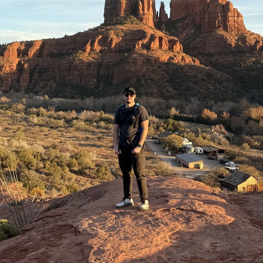 Charles Anderson in Sedona, Arizona
